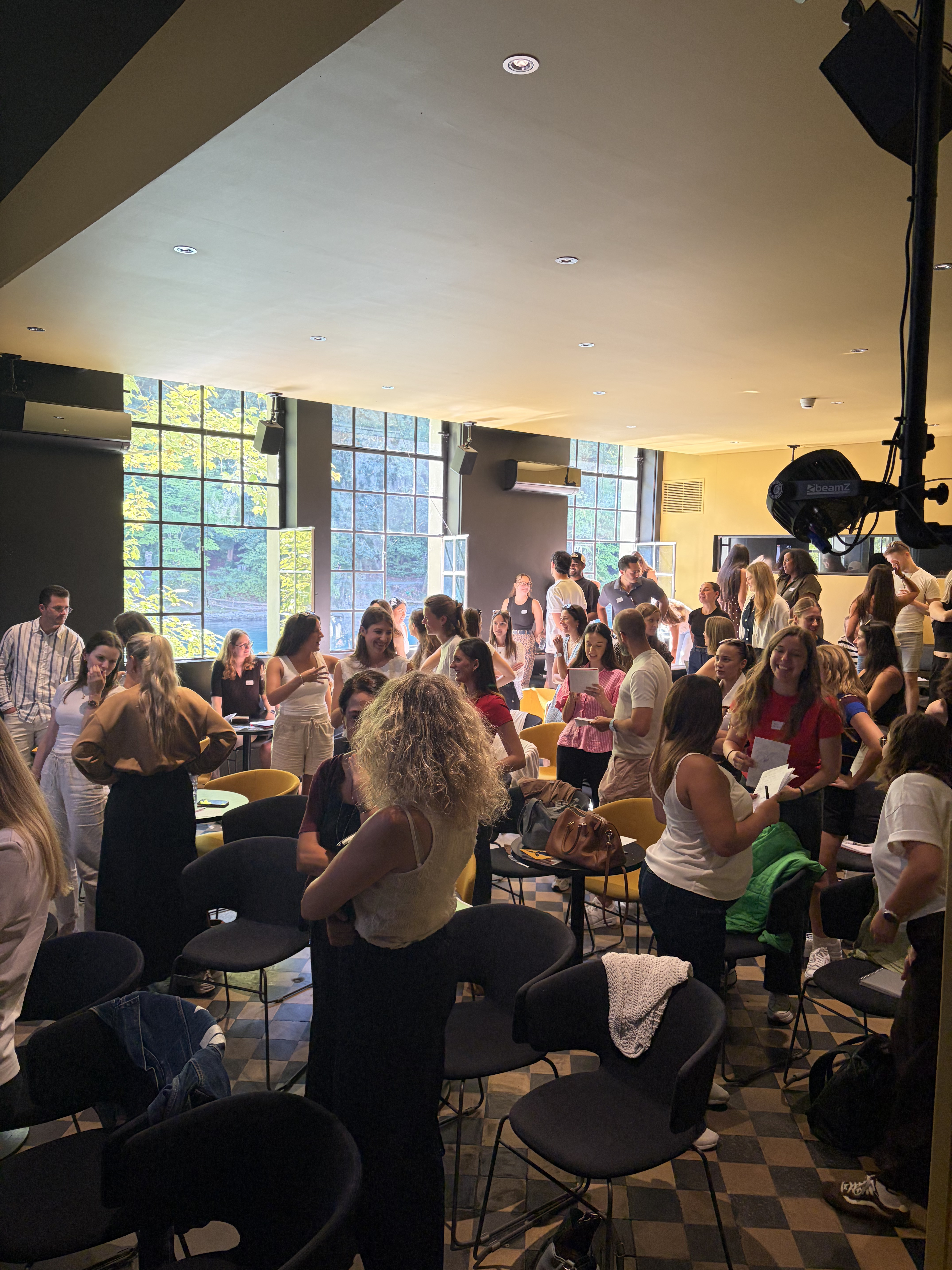 Participants à un atelier Purpoz